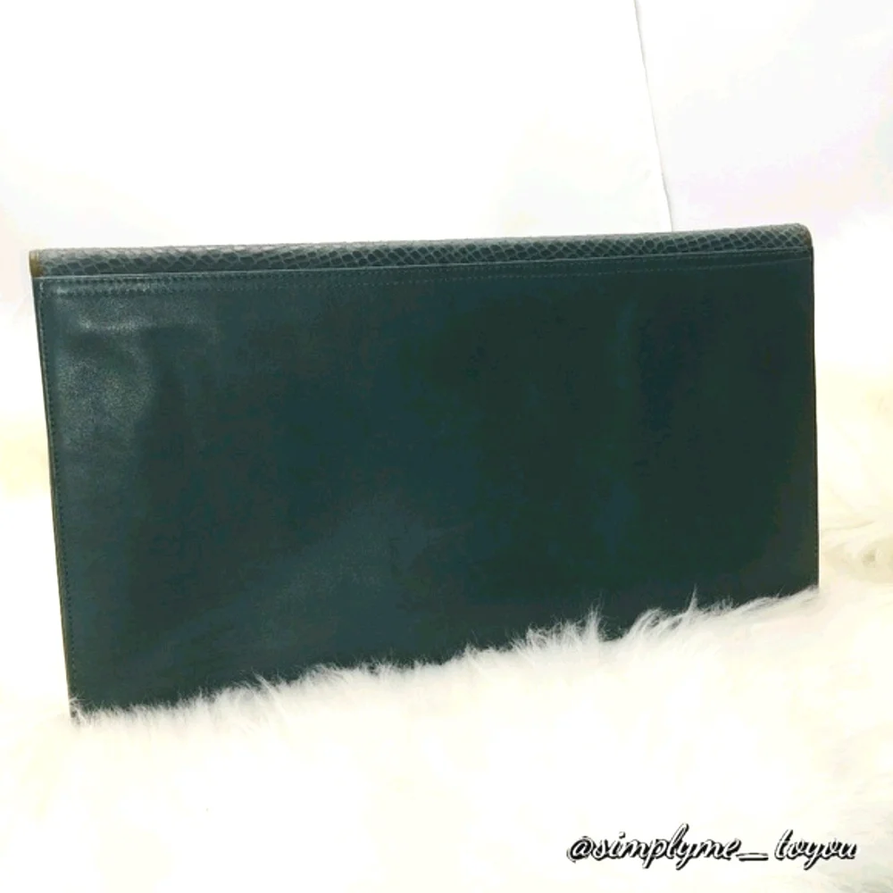 G. Parapini Leather Clutch